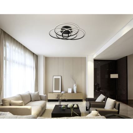 Globo - LED Laevalgusti LED/55W/230V 4000K d. 51,5 cm must