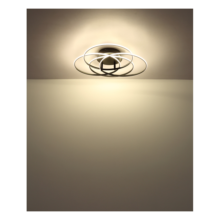 Globo - LED Laevalgusti LED/55W/230V 4000K d. 51,5 cm must