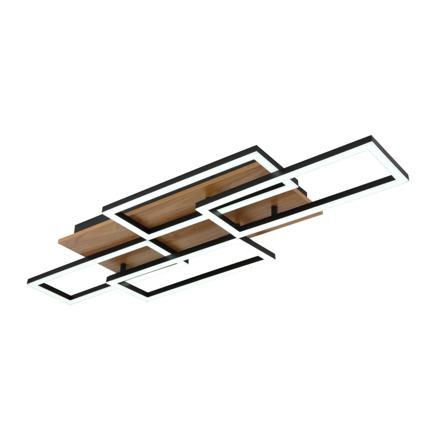 Globo - hämardatav LED-laelamp LED/40W/230V 2700-6500K 32,5x87,5 cm pruun/must + kaugjuhtimispult