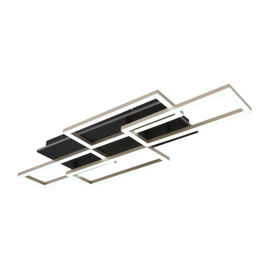 Globo - LED Hämardatav laelamp LED/40W/230V 2700-6500K 32,5x87,5 cm must + kaugjuhtimispult
