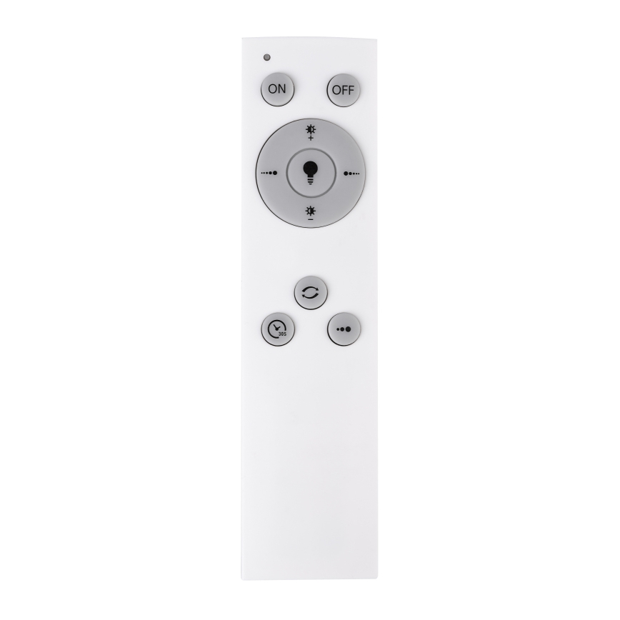 Globo - LED Hämardatav laelamp LED/40W/230V 2700-6500K 32,5x87,5 cm must + kaugjuhtimispult