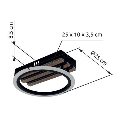 Globo - LED laelamp LED/10W/230V 3000/4200/6000K