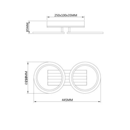 Globo - LED laelamp LED/15W/230V 3000/4200/6000K