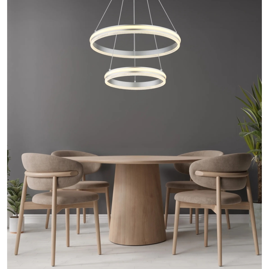 Globo - Hämardatav LED-lühter kaablil LED/60W/230V 2700-6000K + kaugjuhtimispult
