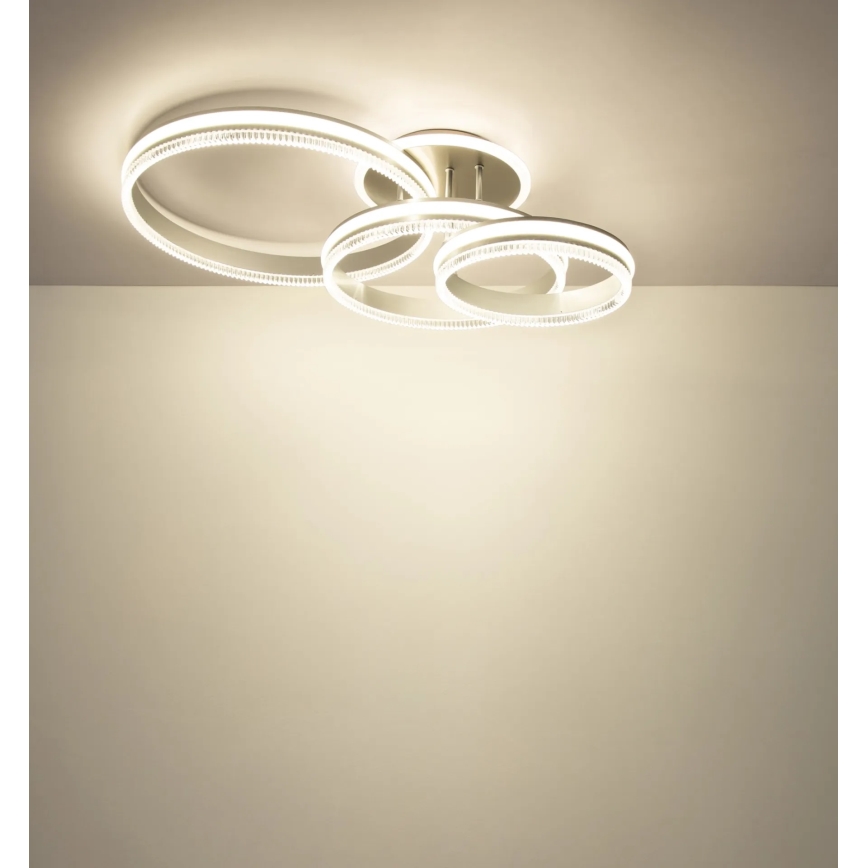 Globo - hämardatav LED-laelamp LED/72W/230V 2700-6000K hõbedane + kaugjuhtimispult