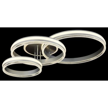 Globo - hämardatav LED-laelamp LED/72W/230V 2700-6000K hõbedane + kaugjuhtimispult