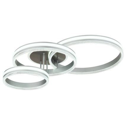 Globo - hämardatav LED-laelamp LED/72W/230V 2700-6000K hõbedane + kaugjuhtimispult