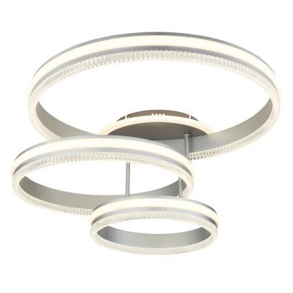 Globo - hämardatav LED-laelamp LED/72W/230V 2700-6000K hõbedane + kaugjuhtimispult