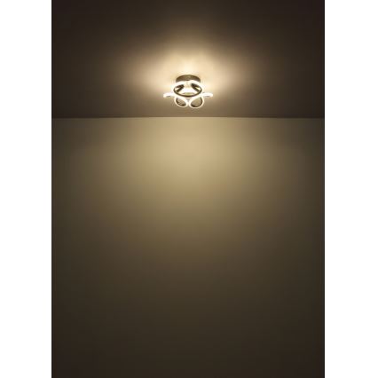 Globo - LED Laevalgusti LED/24W/230V 2700/4000/6000K d. 26 cm must