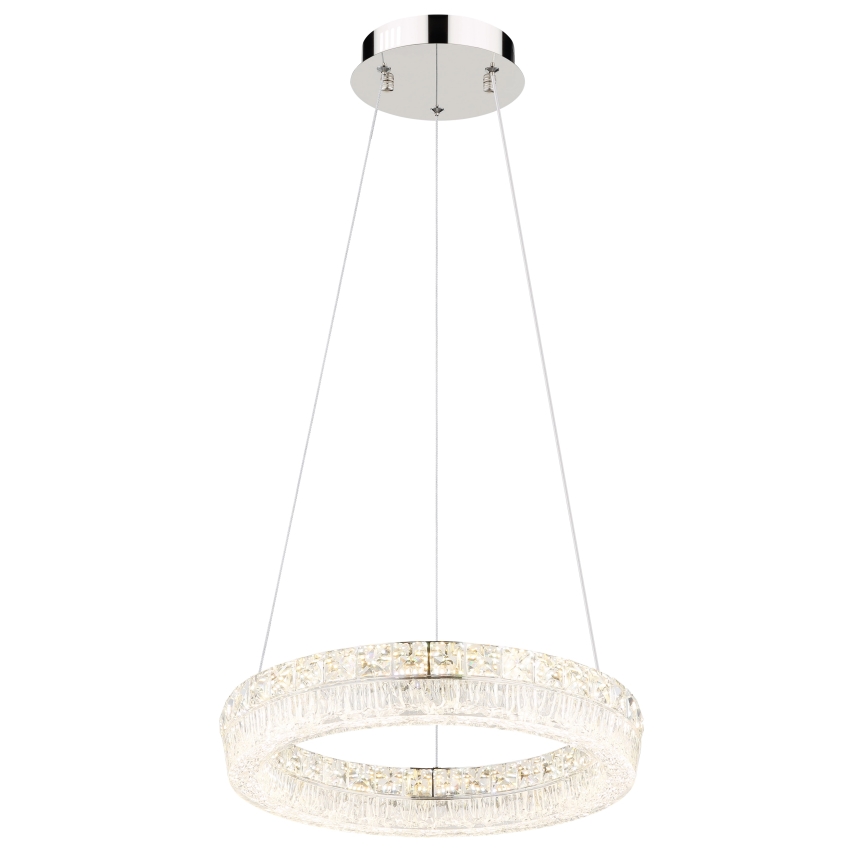 Globo - hämardatav LED-lühter riputuskaabliga LED/24W/230V 2700-6000K läbipaistev + kaugjuhtimispult