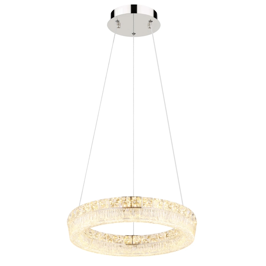 Globo - hämardatav LED-lühter riputuskaabliga LED/24W/230V 2700-6000K läbipaistev + kaugjuhtimispult