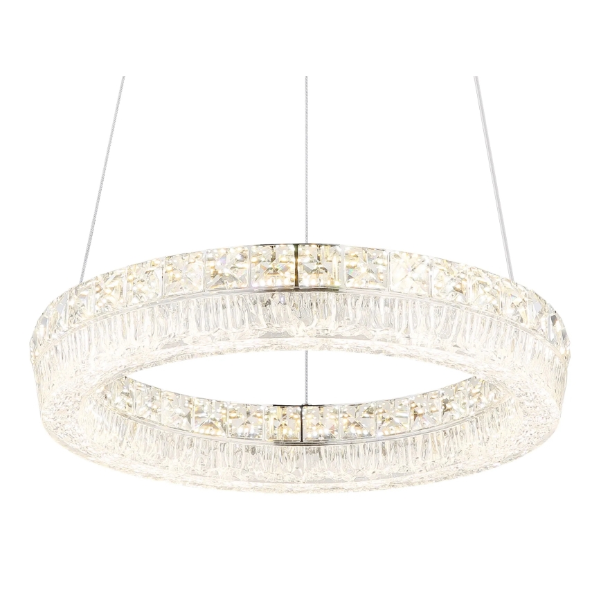 Globo - hämardatav LED-lühter riputuskaabliga LED/24W/230V 2700-6000K läbipaistev + kaugjuhtimispult