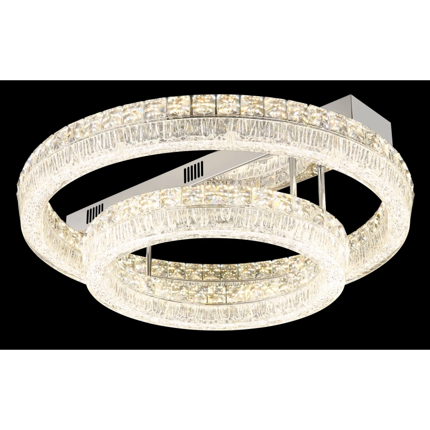 Globo - Hämardatav LED-laelamp LED/60W/230V 2700-6000K läbipaistev + kaugjuhtimispult