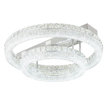 Globo - Hämardatav LED-laelamp LED/60W/230V 2700-6000K läbipaistev + kaugjuhtimispult