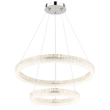 Globo - reguleeritav LED-ripats kaablil LED/72W/230V 2700-6000K läbipaistev + kaugjuhtimispult