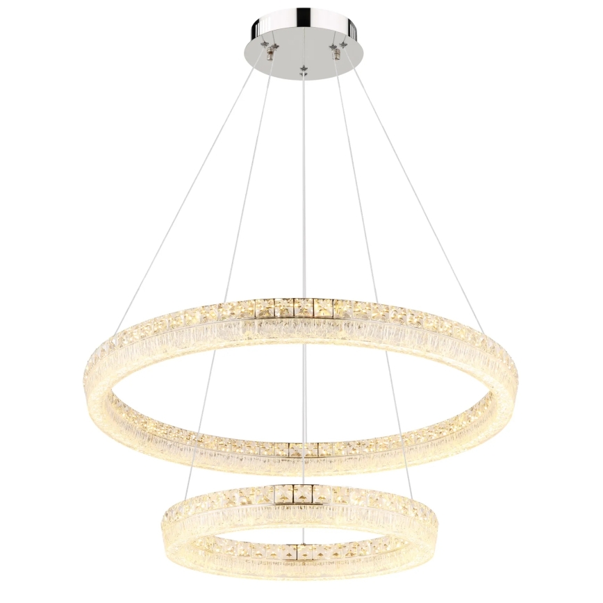 Globo - reguleeritav LED-ripats kaablil LED/72W/230V 2700-6000K läbipaistev + kaugjuhtimispult