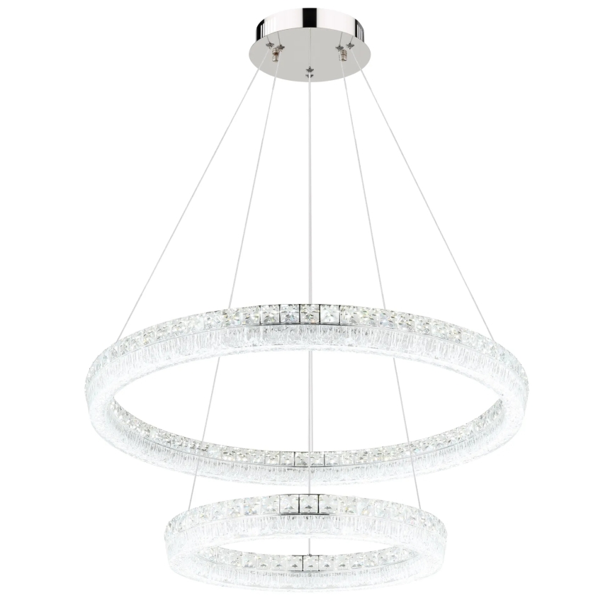 Globo - reguleeritav LED-ripats kaablil LED/72W/230V 2700-6000K läbipaistev + kaugjuhtimispult