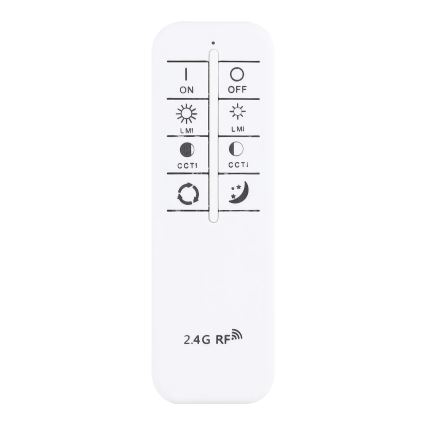 Globo - LED hämardatav laelamp LED/40W/230V 2700-6000K läikiv kroom + kaugjuhtimispult