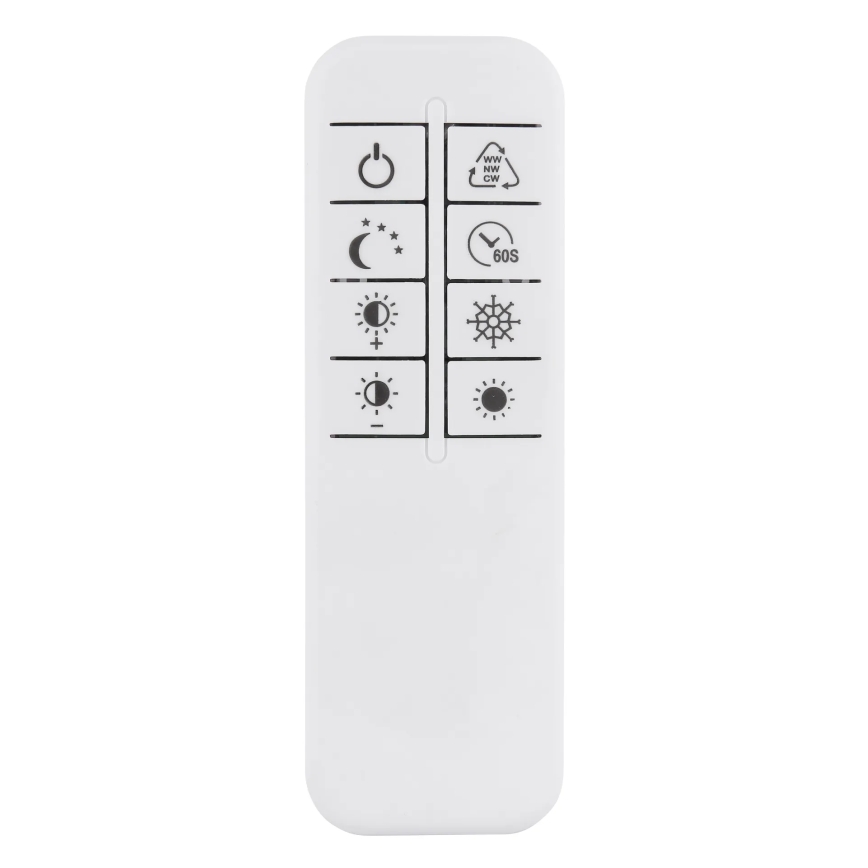 Globo - LED-hämardatav laelamp LED/40W/230V 2700-6500K 57x99,2 cm hõbedane + kaugjuhtimispult