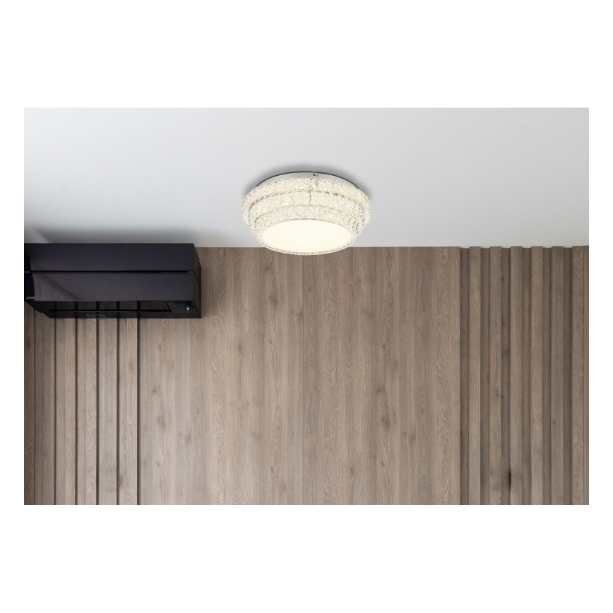 Globo - LED Hämardatav laevalgusti LED/48W/230V 2700-6000K d. 50 cm valge + kaugjuhtimispult