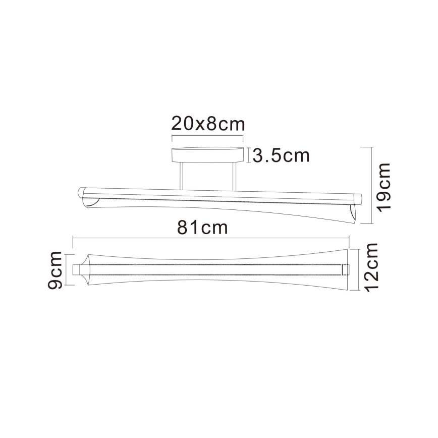 Globo - LED-lühter varrega LED/28W/230V 2700/4000/6000K