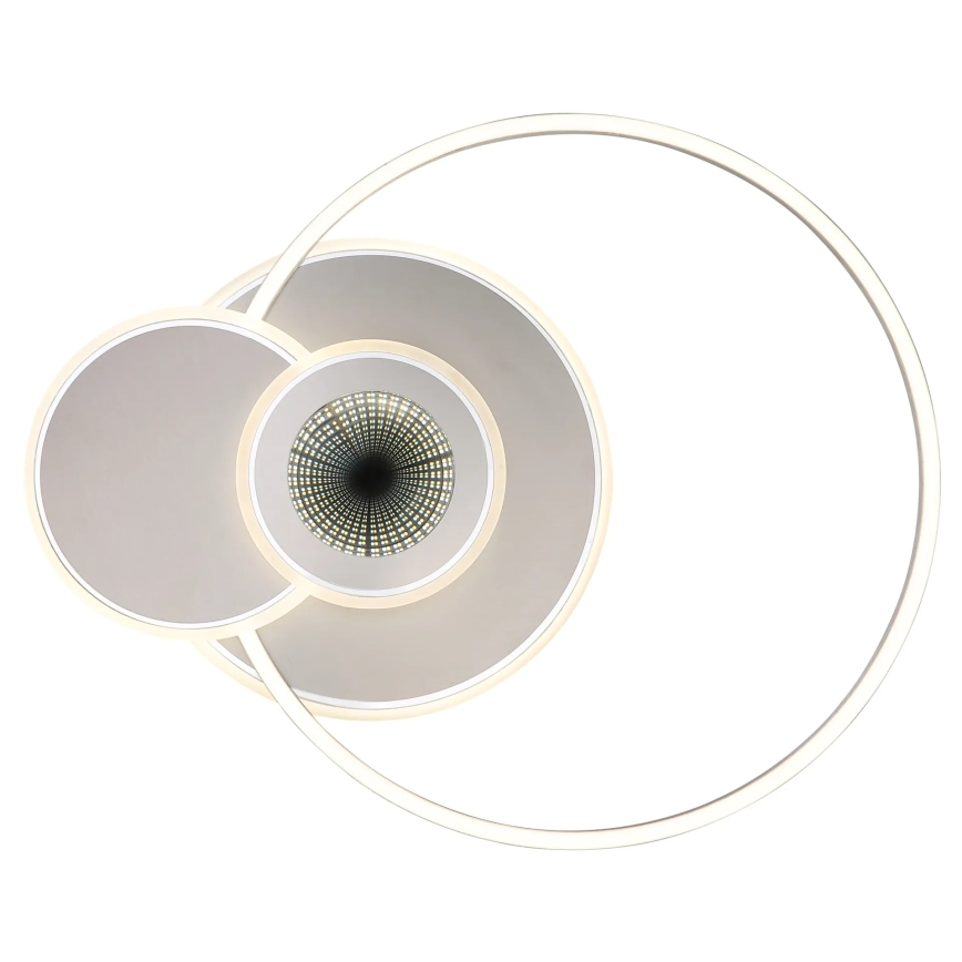 Globo - LED hämardatav laelamp LED/24W/230V 2700-6500K hõbedane + kaugjuhtimispult