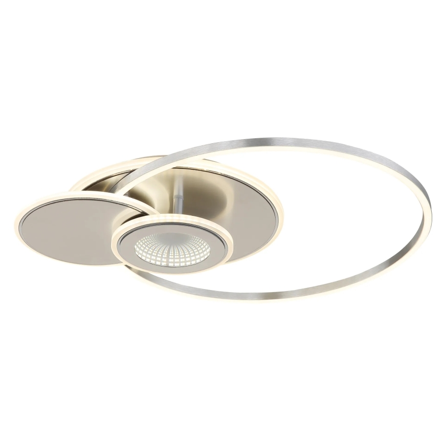 Globo - LED hämardatav laelamp LED/24W/230V 2700-6500K hõbedane + kaugjuhtimispult