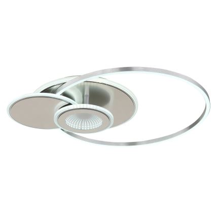 Globo - LED hämardatav laelamp LED/24W/230V 2700-6500K hõbedane + kaugjuhtimispult
