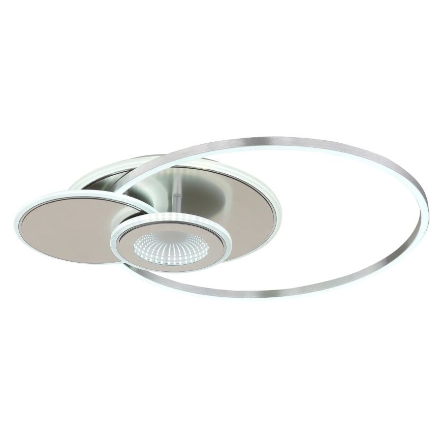 Globo - LED hämardatav laelamp LED/24W/230V 2700-6500K hõbedane + kaugjuhtimispult