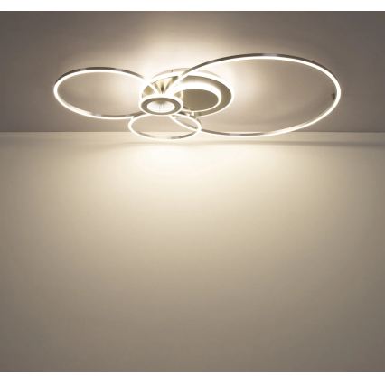 Globo - hämardatav LED-laelamp LED/36W/230V 2700-6000K hõbedane + kaugjuhtimispult