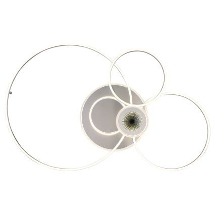Globo - hämardatav LED-laelamp LED/36W/230V 2700-6000K hõbedane + kaugjuhtimispult