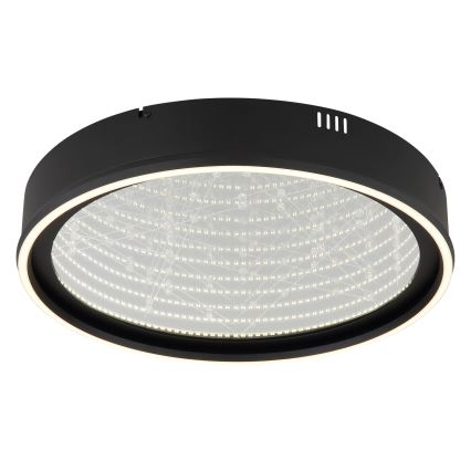Globo - LED-hämardatav laevalgusti LED/40W/230V 2700-6500K läbimõõt 51,5 cm must + kaugjuhtimispult
