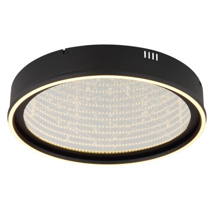 Globo - LED-hämardatav laevalgusti LED/40W/230V 2700-6500K läbimõõt 51,5 cm must + kaugjuhtimispult