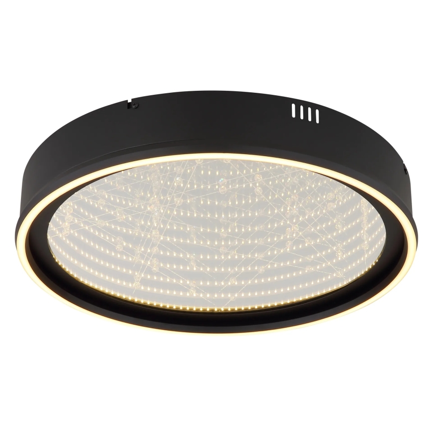 Globo - LED-hämardatav laevalgusti LED/40W/230V 2700-6500K läbimõõt 51,5 cm must + kaugjuhtimispult