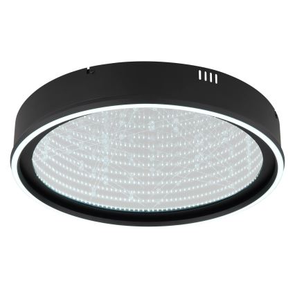 Globo - LED-hämardatav laevalgusti LED/40W/230V 2700-6500K läbimõõt 51,5 cm must + kaugjuhtimispult