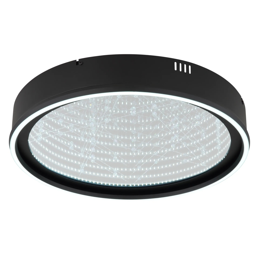Globo - LED-hämardatav laevalgusti LED/40W/230V 2700-6500K läbimõõt 51,5 cm must + kaugjuhtimispult