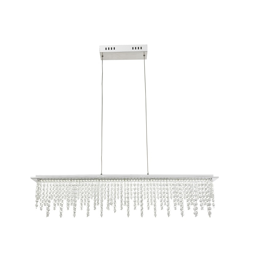 Globo - LED Hämardatav kristall Lühter nööril LED/24W/230V 3000-6000K + kaugjuhtimispult