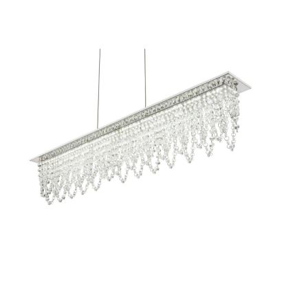 Globo - LED Hämardatav kristall Lühter nööril LED/24W/230V 3000-6000K + kaugjuhtimispult