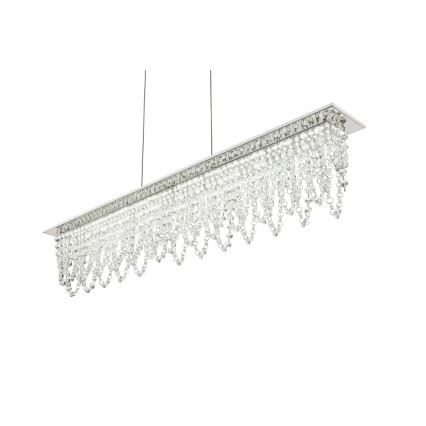 Globo - LED Hämardatav kristall Lühter nööril LED/24W/230V 3000-6000K + kaugjuhtimispult