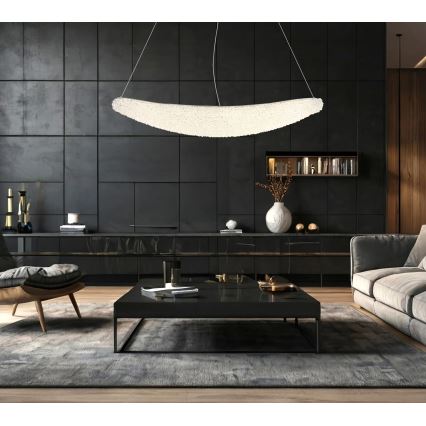 Globo - hämardatav LED-lühter riputuskaabliga LED/40W/230V 2700-6000K läikiv kroom + kaugjuhtimispult