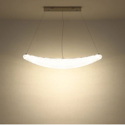 Globo - hämardatav LED-lühter riputuskaabliga LED/40W/230V 2700-6000K läikiv kroom + kaugjuhtimispult