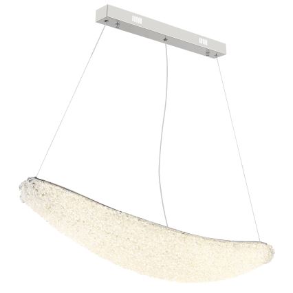 Globo - hämardatav LED-lühter riputuskaabliga LED/40W/230V 2700-6000K läikiv kroom + kaugjuhtimispult