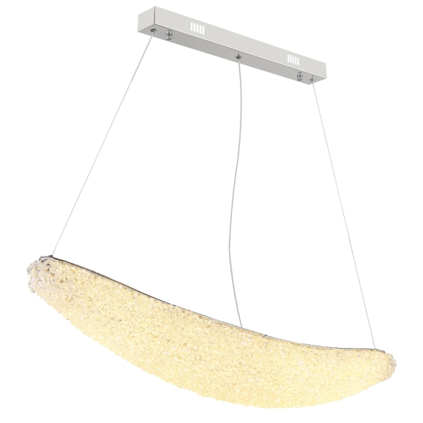 Globo - hämardatav LED-lühter riputuskaabliga LED/40W/230V 2700-6000K läikiv kroom + kaugjuhtimispult