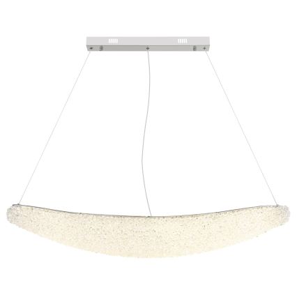 Globo - hämardatav LED-lühter riputuskaabliga LED/40W/230V 2700-6000K läikiv kroom + kaugjuhtimispult