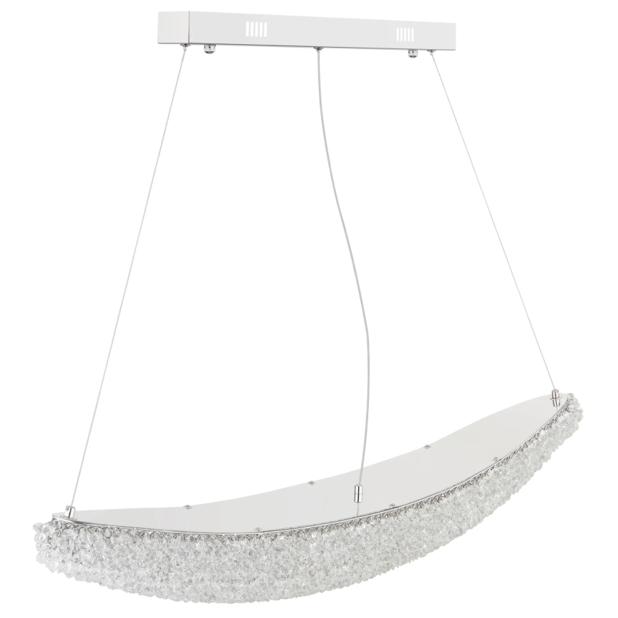 Globo - hämardatav LED-lühter riputuskaabliga LED/40W/230V 2700-6000K läikiv kroom + kaugjuhtimispult