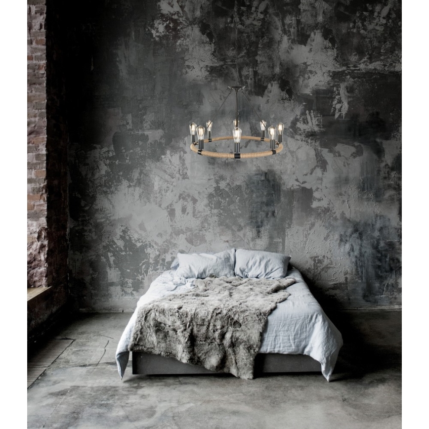 Globo - Lühter 8xE27/60W/230V