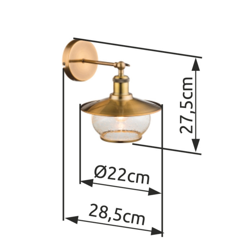 Globo - Seinavalgusti 1xE27/60W/230V