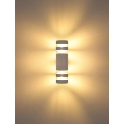 Globo - Seinavalgusti 2xE27/10W/230V valge