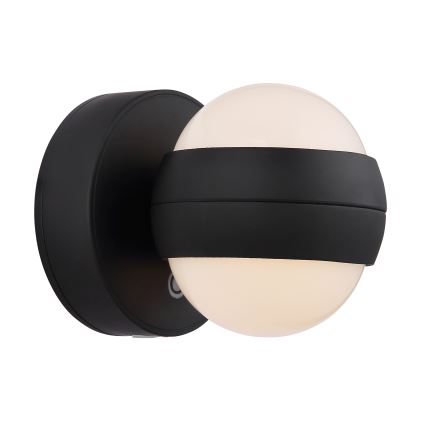 Globo - LED Hämardatav laetav puutetundlik seinavalgusti LED/1,4W/5V 1800 mAh must
