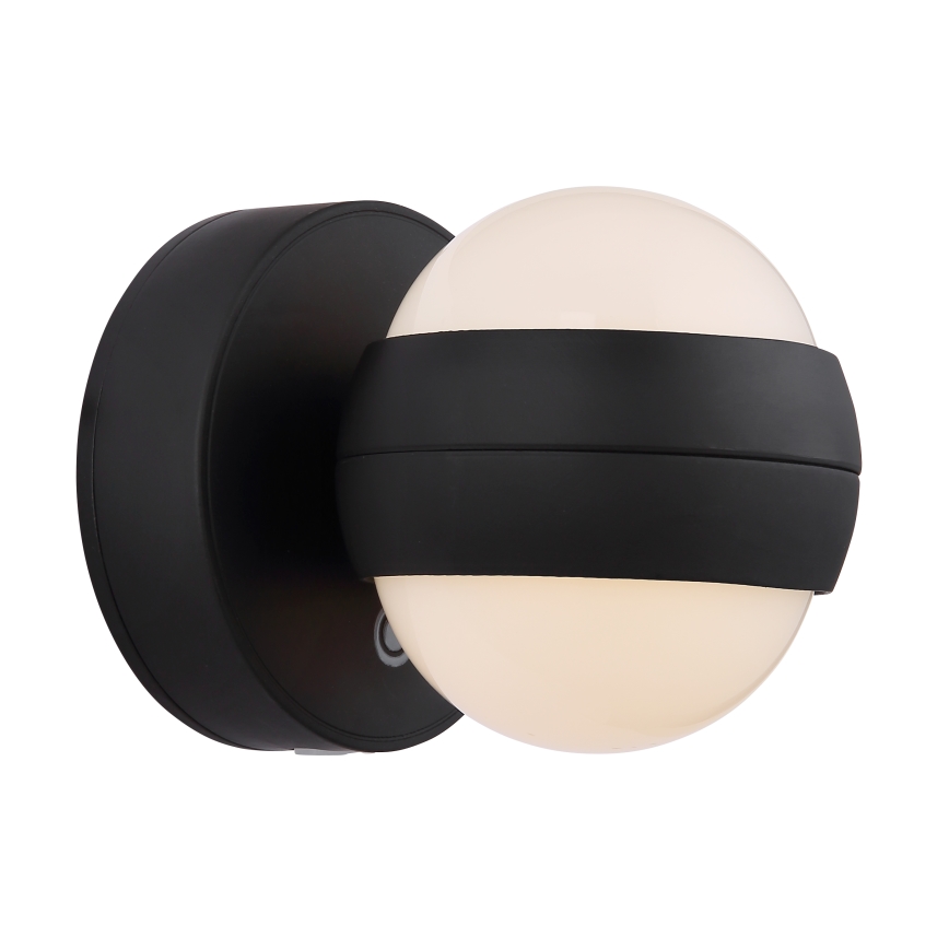 Globo - LED Hämardatav laetav puutetundlik seinavalgusti LED/1,4W/5V 1800 mAh must